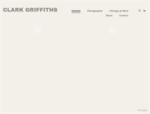 Tablet Screenshot of clarkgriffiths.com